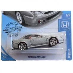 Toy Choo Choo Mattel Hot Wheels 1/5 '98 Prelude 166/250, Silver
