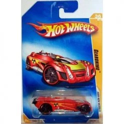 Toy Choo Choo Hot Wheels 2009 036/190 Gearonimo Red 1:64