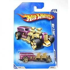 Toy Choo Choo Hot Wheels 2009-159 Modified Rides Way 2 Fast PURPLE 3/10