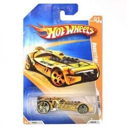 Toy Choo Choo Hot Wheels 2009 Track Stars Gold Rocketfire #55 (01 Of 12)