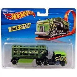 Toy Choo Choo Hot Wheels 2017 Track Stars - Caged Cargo Mattel