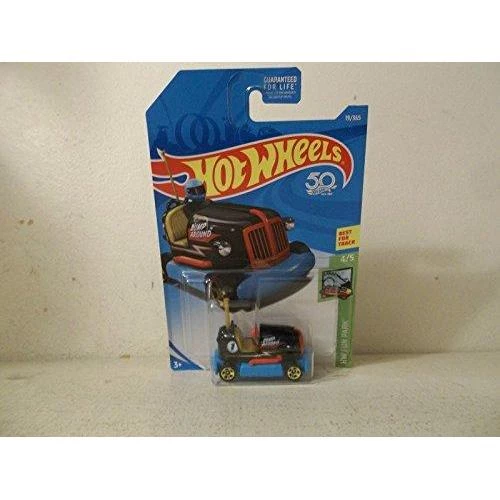 Toy Choo Choo Hot Wheels 2018 50th Anniversary HW Fun Park Bump Around (Bumper Car) 19/365, Black 1 Toy Choo Choo Hot Wheels 2018 50th Anniversary HW Fun Park Bump Around (Bumper Car) 19/365, Black