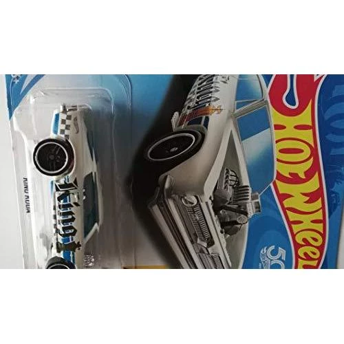 Toy Choo Choo Hot Wheels 2018 Checkmate King Kuda (King) 362/365, White 3 Toy Choo Choo Hot Wheels 2018 Checkmate King Kuda (King) 362/365, White