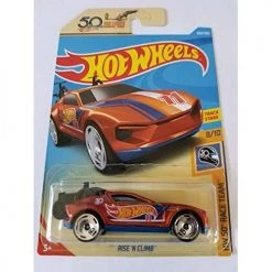 Toy Choo Choo Hot Wheels 2018 Hw 50th Race Team 8/10 - Rise 'N Climb (Orange)