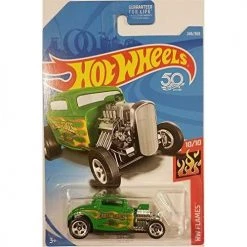 Hot Wheels 2018 Hw Flames 10/10 - '32 Ford (Green)