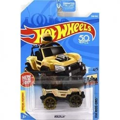 Toy Choo Choo Hot Wheels 2018 Hw Ride-Ons 4/5 - Bogzilla (Gold)