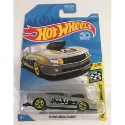 Toy Choo Choo Hot Wheels 2018 Hw Speed Graphics: '10 Pro Stock Camaro (Grey - Mooneyes) 345/365