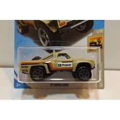 Toy Choo Choo Fisher-Price Hot Wheels 2019 Baja Blazers '87 Dodge D100 64/250, Tan 3 Toy Choo Choo Fisher-Price Hot Wheels 2019 Baja Blazers '87 Dodge D100 64/250, Tan
