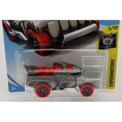 Toy Choo Choo Hot Wheels 2019 Basic Mainline Experimotors: Hotweiler (Gray) - International Card Mattel