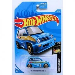 Toy Choo Choo Hot Wheels 2019 Basic Vehicle Nightburnerz: '85 Honda City Turbo II - Int. Card