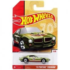Toy Choo Choo Mattel Hot Wheels 2019 Car '73 Pontiac Firebird 5/8 Green Throwback Series 70's