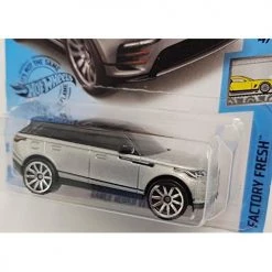 Toy Choo Choo Mattel Hot Wheels 2019 Factory Fresh Range Rover Velar 237/250, Silver
