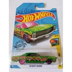 Hot Wheels 2019 Hw Art Cars - '64 Buick Riviera, Green 217/250
