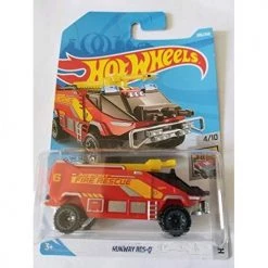 Toy Choo Choo Hot Wheels 2019 HW Metro Runway Res-Q 206/250, Red