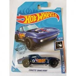 Toy Choo Choo Mattel Hot Wheels 2019 Hw Race Team Corvette Grand Sport, Blue 233/250