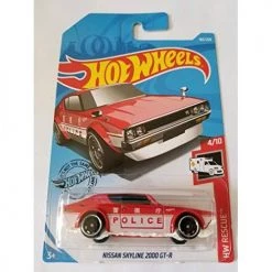 Toy Choo Choo Hot Wheels 2019 Hw Rescue - Nissan Skyline 2000 GT-R, Red 160/250