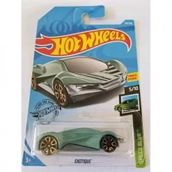 Toy Choo Choo Hot Wheels 2019 Speed Blur Exotique, 151/250 Teal Green