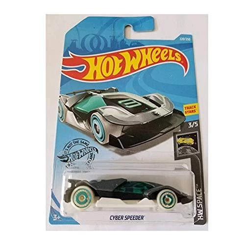 Toy Choo Choo Mattel Hot Wheels 2019 Treasure Hunt Hw Space - Cyber Speeder, Gray 220/250 1 Toy Choo Choo Mattel Hot Wheels 2019 Treasure Hunt Hw Space - Cyber Speeder, Gray 220/250