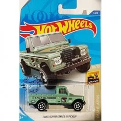 Toy Choo Choo Hot Wheels 2020 Baja Blazers Land Rover Series III Pickup, 3/250 Green