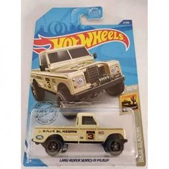 Hot Wheels 2020 Baja Blazers Land Rover Series III Pickup, Tan 3/250