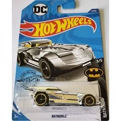 Toy Choo Choo Hot Wheels 2020 Batman Batmobile, 9/250 Chrome