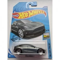 Mattel Hot Wheels 2020 Factory Fresh Tesla Model 3, Gray 112/250