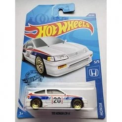 Toy Choo Choo Hot Wheels 2020 Honda Series 5/5 - '88 Honda CR-X, White 123/250