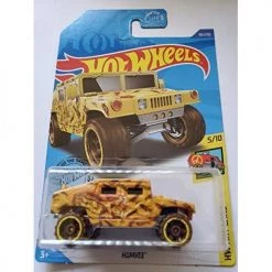 Toy Choo Choo Hot Wheels 2020 Hw Art Cars Humvee, Yellow 161/250