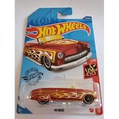 Toy Choo Choo Hot Wheels 2020 Hw Flames '49 MERC, Red 219/250