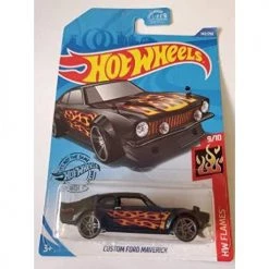 Toy Choo Choo Hot Wheels 2020 Hw Flames Custom Ford Maverick, Black 142/250