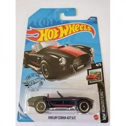 Toy Choo Choo Hot Wheels 2020 Hw Roadsters Shelby Cobra 427 S/C, Black 191/250