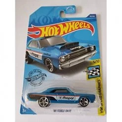 Toy Choo Choo Hot Wheels 2020 Hw Speed Graphics '68 Dodge Dart, Blue 70/250