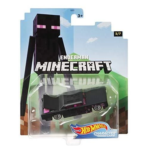Toy Choo Choo Mattel Hot Wheels 2020 Minecraft Gaming 1/64 Character Cars -Enderman Vehicle (2/7) 1 Toy Choo Choo Mattel Hot Wheels 2020 Minecraft Gaming 1/64 Character Cars -Enderman Vehicle (2/7)
