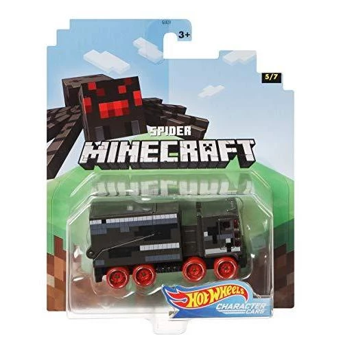 Toy Choo Choo Mattel Hot Wheels 2020 Minecraft Gaming 1/64 Character Cars -Spider Vehicle (5/7) 1 Toy Choo Choo Mattel Hot Wheels 2020 Minecraft Gaming 1/64 Character Cars -Spider Vehicle (5/7)