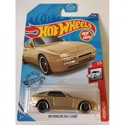 Toy Choo Choo Mattel Hot Wheels 2020 Porsche Series - '89 Porsche 944 Turbo, Gold 47/250