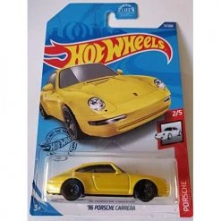 Toy Choo Choo Hot Wheels 2020 Porsche Series - '96 Porsche Carrera, Yellow 72/250