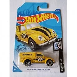 Mattel Hot Wheels '49 Volkswagen Beetle Pickup Rod Squad Yellow Mooneyes 95/250