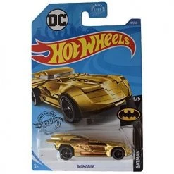 DC Comics Hot Wheels Batmobile 9/250, Gold