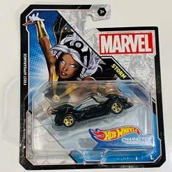 Toy Choo Choo Mattel Hot Wheels Character Cars 1:64 Scale, First Appearance Storm