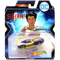 Toy Choo Choo Hot Wheels Character Cars DC Shazam's Darla First Appearance