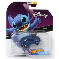 Toy Choo Choo Hot Wheels Character Cars Disney Stitch Vehicle Series 2 5/6 Mattel