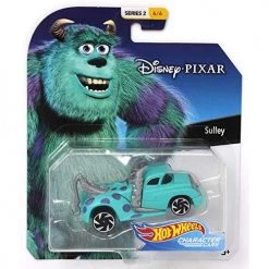 Toy Choo Choo Hot Wheels Character Cars Disney Sully Vehicle Series 2 6/6