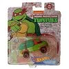 Toy Choo Choo Hot Wheels Character Cars Teenage Mutant Ninja Turtles Raphael #4 Of 5 Cars Mattel