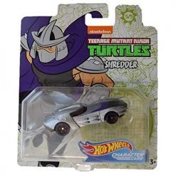 Toy Choo Choo Mattel Hot Wheels Character Cars Teenage Mutant Ninja Turtles Shredder #5 Of 5 Cars