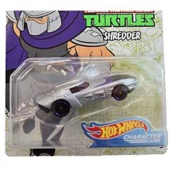 Toy Choo Choo Mattel Hot Wheels Character Cars Teenage Mutant Ninja Turtles Shredder #5 Of 5 Cars