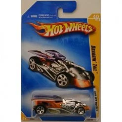 Toy Choo Choo Hot Wheels Compatible Draggin' Tail Orange/Chrome #40 HW 2009 New Models Series 1:64 Scale Collectible Die Cast Model Car