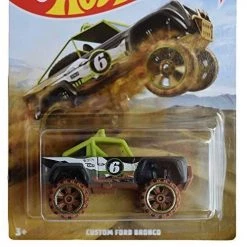Toy Choo Choo Hot Wheels Custom Ford Bronco 2/6, Gray Mattel
