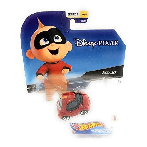 Hot Wheels Disney Pixar Character Cars Series 7 The Incredibles Jack-Jack Vehicle 6/6 3 Hot Wheels Disney Pixar Character Cars Series 7 The Incredibles Jack-Jack Vehicle 6/6