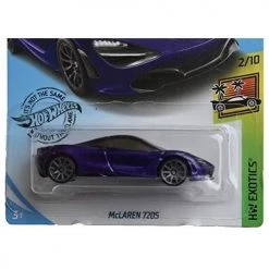 Toy Choo Choo Mattel Hot Wheels Exotics Series 2/10 McLaren 720S 221/250, Purple