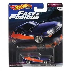 Hot Wheels Fast Rewind Fast & Furious Nissan Silvia (CSP311) 5/5, Blue/Orange
